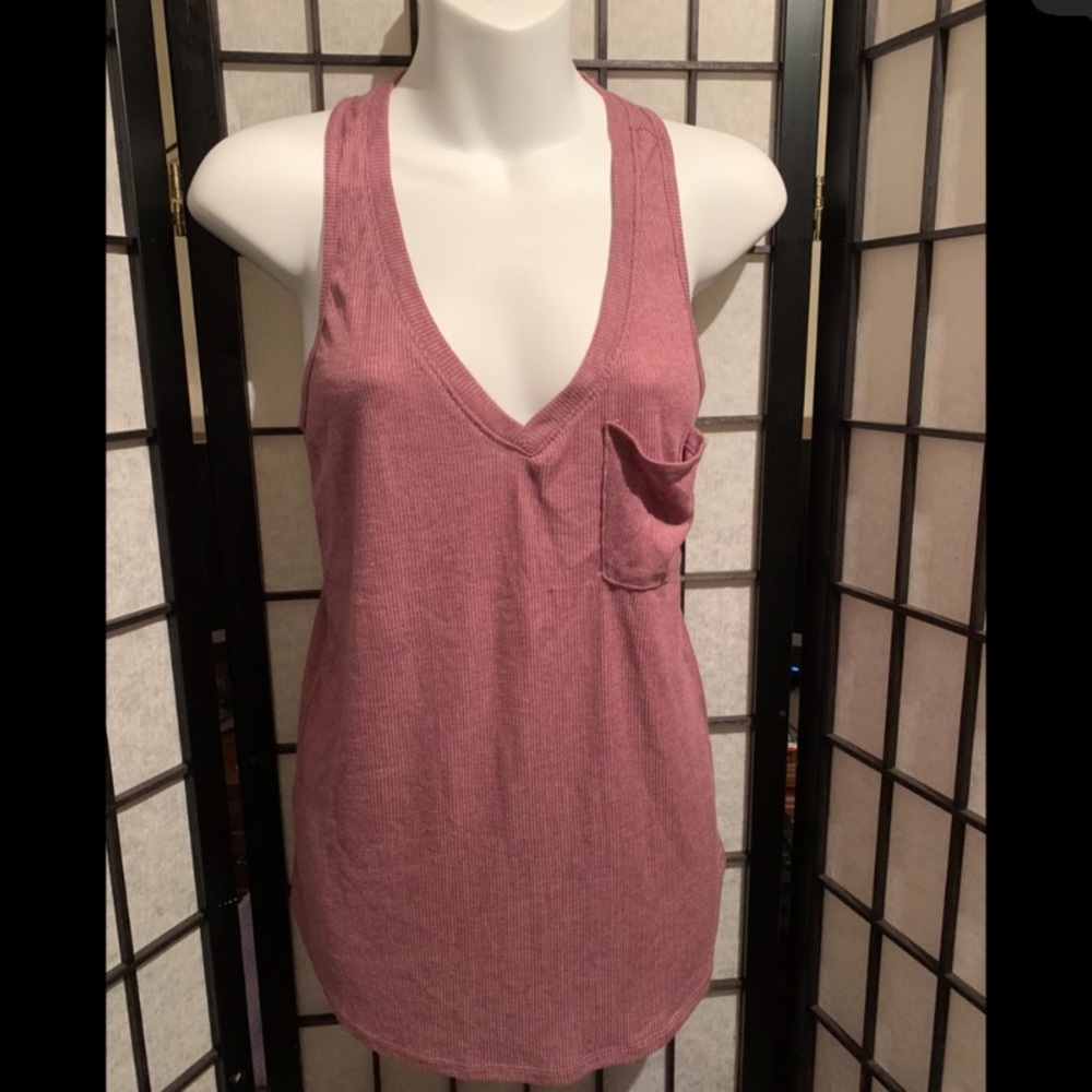 Tunic racerback tank